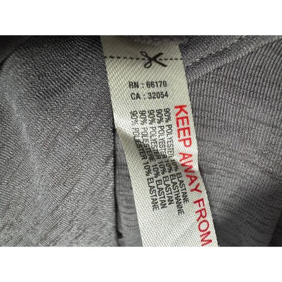 FP Movement by Free People Asymmetrical Gray Long Sleeve Top – S - Picture 5 of 5